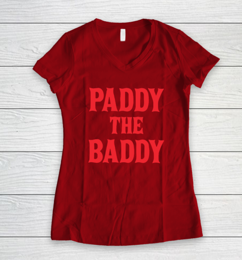 Paddy The Baddy Women's V-Neck T-Shirt 5