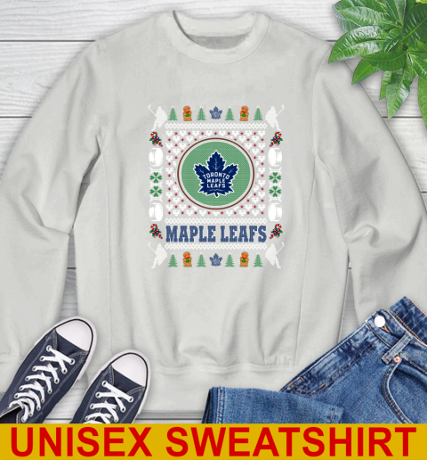 Toronto Maple Leafs Merry Christmas NHL Hockey Loyal Fan Sweatshirt 5