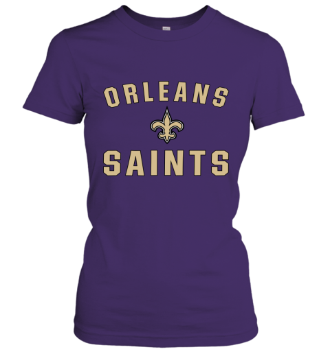 Orleans Saints NFL Pro Line By Fanatics Branded Gray Victory Women's T-Shirt