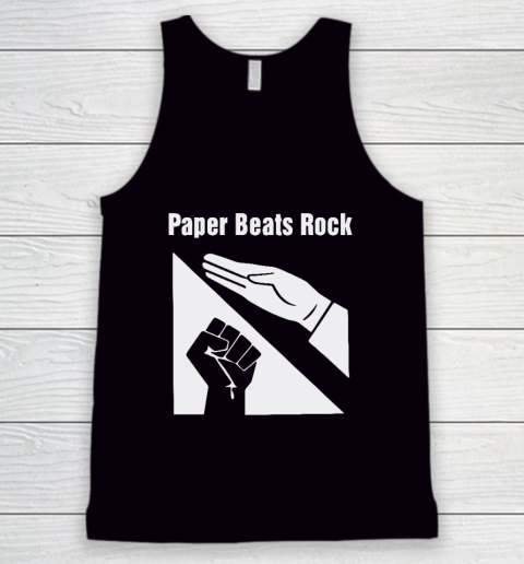 Paper Beats Rock Tank Top