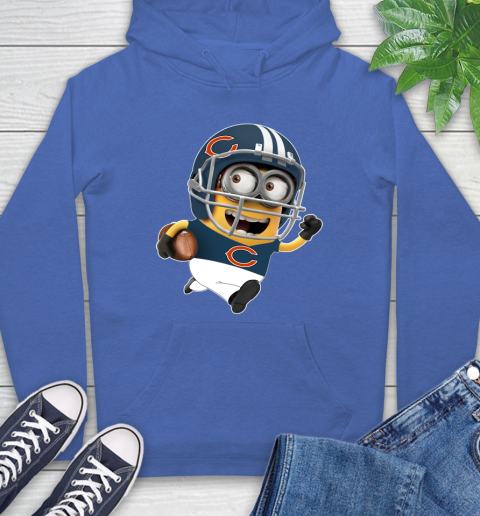 NFL Chicago Bears Minions Disney Football Sports Hoodie 9