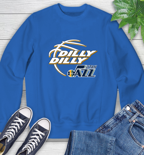 NBA Utah Jazz Dilly Dilly Basketball Sports Sweatshirt 8
