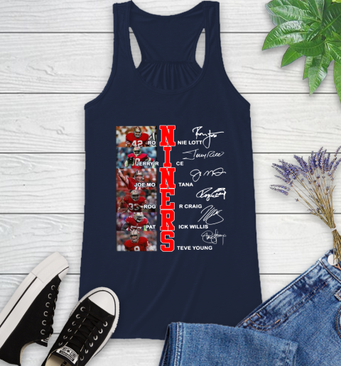 Niners Player Name And Signature San Francisco 49ers Shirts 44