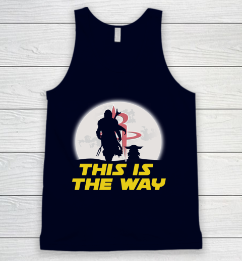 Houston Rockets NBA Basketball Star Wars Yoda And Mandalorian This Is The Way Tank Top 2