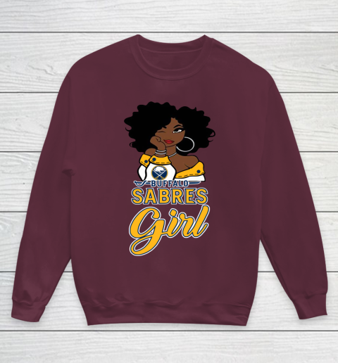 Buffalo Sabres Girl NHL Youth Sweatshirt 5