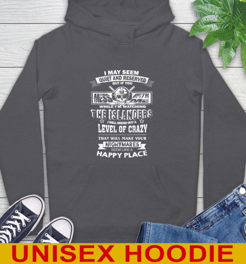 New York Islanders NHL Hockey If You Mess With Me While I'm Watching My Team Hoodie 7