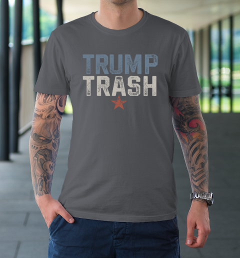 Trump Trash 2024 Grunge Vintage Garbage for Trump T-Shirt 6