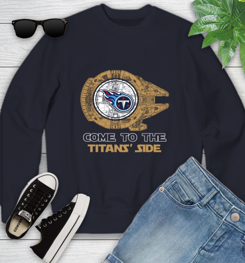 NFL Come To The Tennessee Titans Wars Football Sports Youth Sweatshirt 2