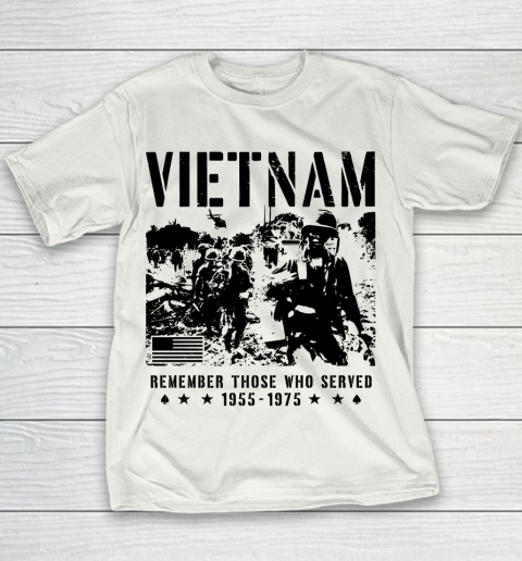 Vietnam Veteran Remember those who served 1955  1975 Youth T-Shirt