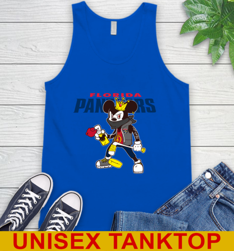 Florida Panthers NHL Hockey Mickey Peace Sign Sports Tank Top 5