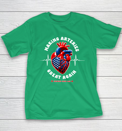 Making Arteries Great Again, Cardiac Cath Lab Youth T-Shirt 4
