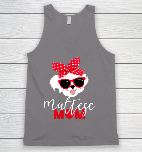 Dog Mom Shirt Dog Lovers T Shirt Maltese Mom Fur Mama Tank Top 6