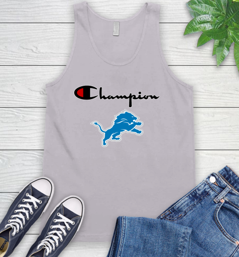 NFL Football Detroit Lions Champion Shirt Tank Top 2