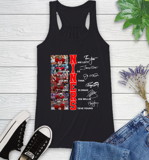Niners Player Name And Signature San Francisco 49ers Shirts 37