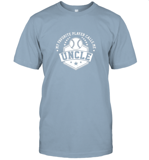 pkyj my favorite baseball player calls me uncle jersey t shirt 60 front light blue
