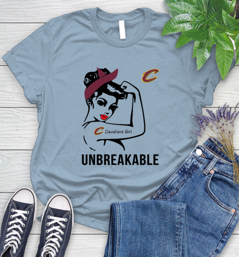 NBA Cleveland Cavaliers Girl Unbreakable Basketball Sports Women's T-Shirt 6