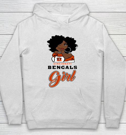 Cincinnati Bengals Girl NFL Hoodie