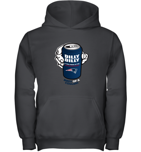 Bud Light Dilly Dilly! New England Patriots Birds Of A Cooler Youth Hoodie