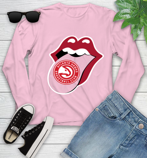 Atlanta Hawks NBA Basketball Lips I Root For My Team Adoring Fan 134