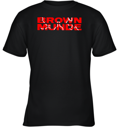 Brown Munder Ap Dhillon Youth T-Shirt
