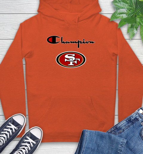 NFL Football San Francisco 49ers Champion Shirt Hoodie 3