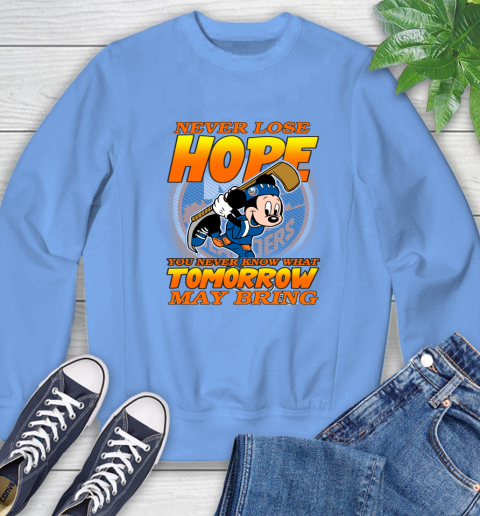 New York Islanders NHL Hockey ootball Mickey Disney Never Lose Hope Sweatshirt 11