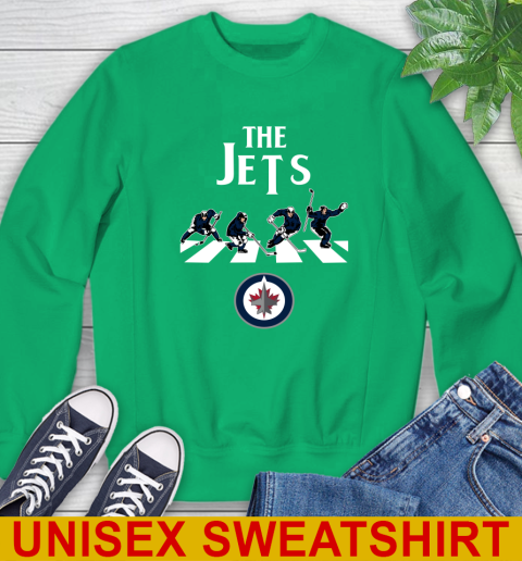 NHL Hockey Winnipeg Jets The Beatles Rock Band Shirt Sweatshirt 8