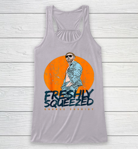 Wrestling Freshly Squeezed Orange Cassidy AEW Wrestler Racerback Tank 3