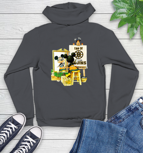 NHL Hockey Boston Bruins Mickey Drawing Shirt 130