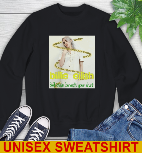 Billie Eilish Gold Chain Beneath Your Shirt 175