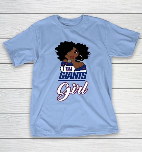 New York Giants Girl NFL T-Shirt 11