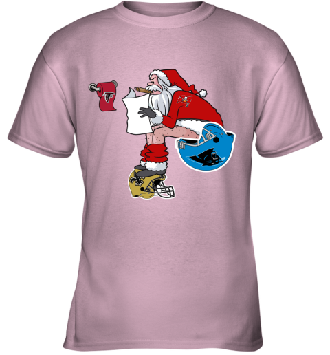 Tampa Bay Buccaneers Santa Claus 2 Kids T-Shirt