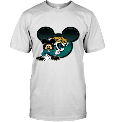 Mickey Mouse I Only Roll With Jacksonville Jaguars T-Shirt - T