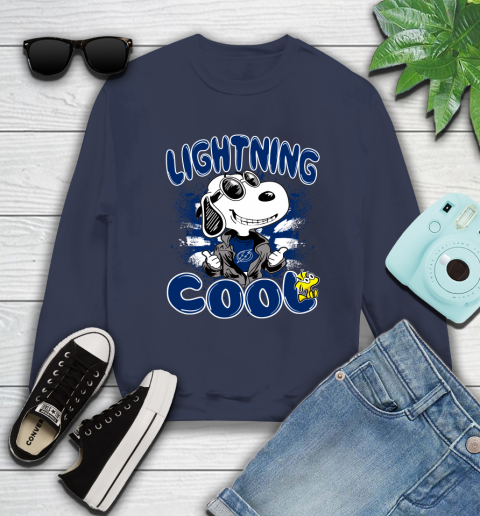 NHL Hockey Tampa Bay Lightning Cool Snoopy Shirt Sweatshirt 2
