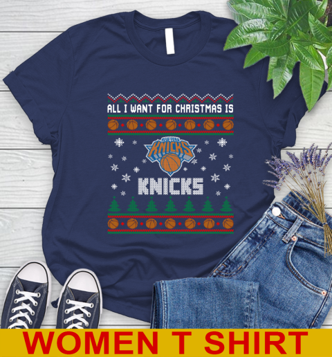 NBA Basketball All I Want For Christmas Is New York Knicks 96