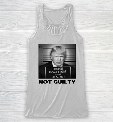 Trump Not Guilty Racerback Tank