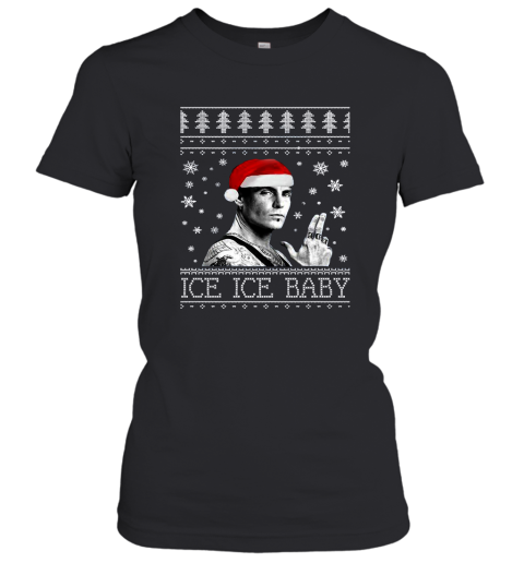 VANILLA ICE ICE ICE BABY UGLY CHRISTMAS SWEATER Women T-Shirt