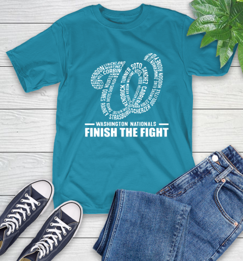 Washington Nationals finish the fight T-Shirt 9