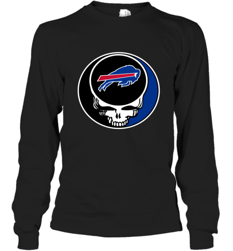 NFL Buffalo Bills Grateful Dead Rock Band Football Sports z5T7YVnXOvY long sleeve tee 14 95 151514 front black