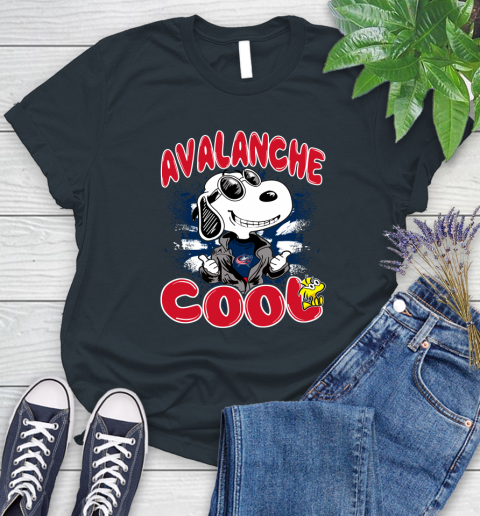 NHL Hockey Columbus Blue Jackets Cool Snoopy Shirt Women's T-Shirt 6