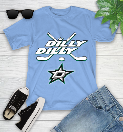 NHL Dallas Stars Dilly Dilly Hockey Sports Youth T-Shirt 11