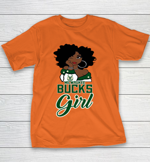 Milwaukee Bucks Girl NBA Youth T-Shirt 7