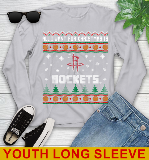 NBA Basketball All I Want For Christmas Is Houston Rockets 121