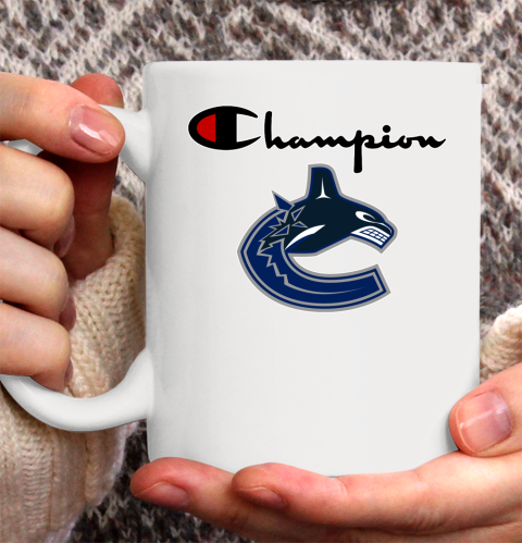 NHL Hockey Vancouver Canucks Champion Shirt Ceramic Mug 11oz
