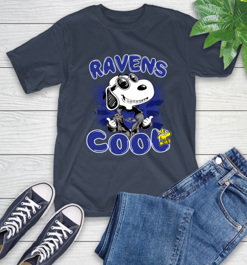 NFL Football Baltimore Ravens Cool Snoopy Shirt T-Shirt 3