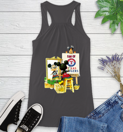 MLB Baseball Texas Rangers Mickey Drawing Shirt 45