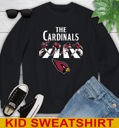 NFL Football Arizona Cardinals The Beatles Rock Band Shirt Youth Sweatshirt