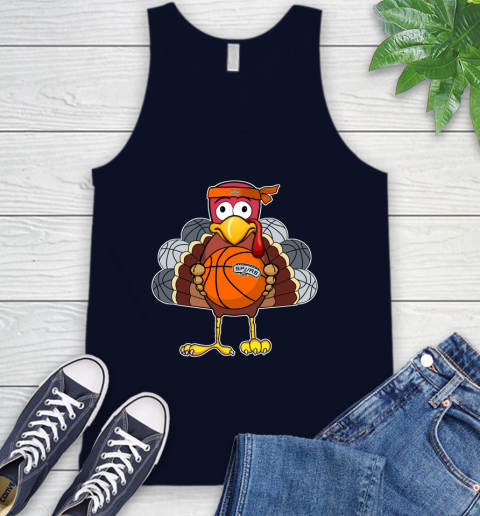 San Antonio Spurs Turkey thanksgiving day Tank Top 3