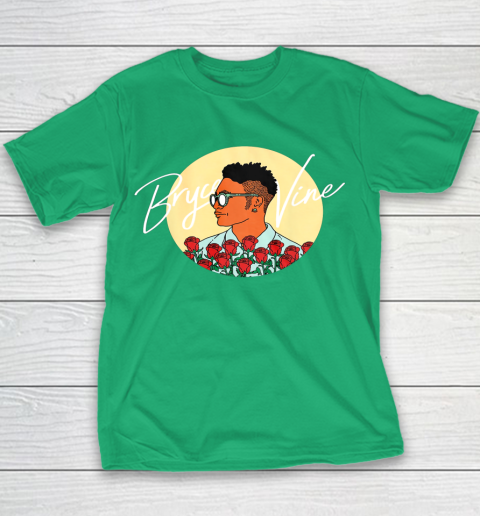 Bryce Vine Merch Circular Roses Youth T-Shirt 3