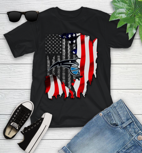 Orlando Magic NBA Basketball American Flag Youth T-Shirt